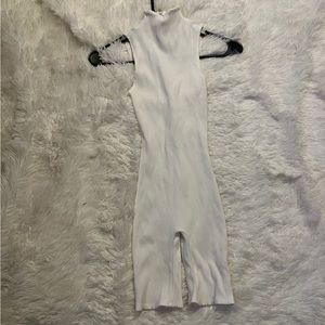 Ribbed baddieville jumpsuit